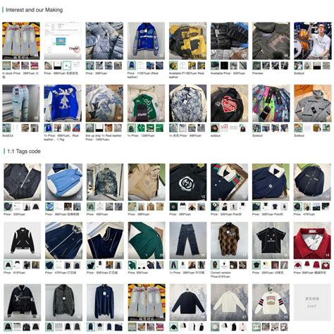 TOP 5 TAOBAO/YUPOO CLOTHES SELLERS : r/FashionReps 